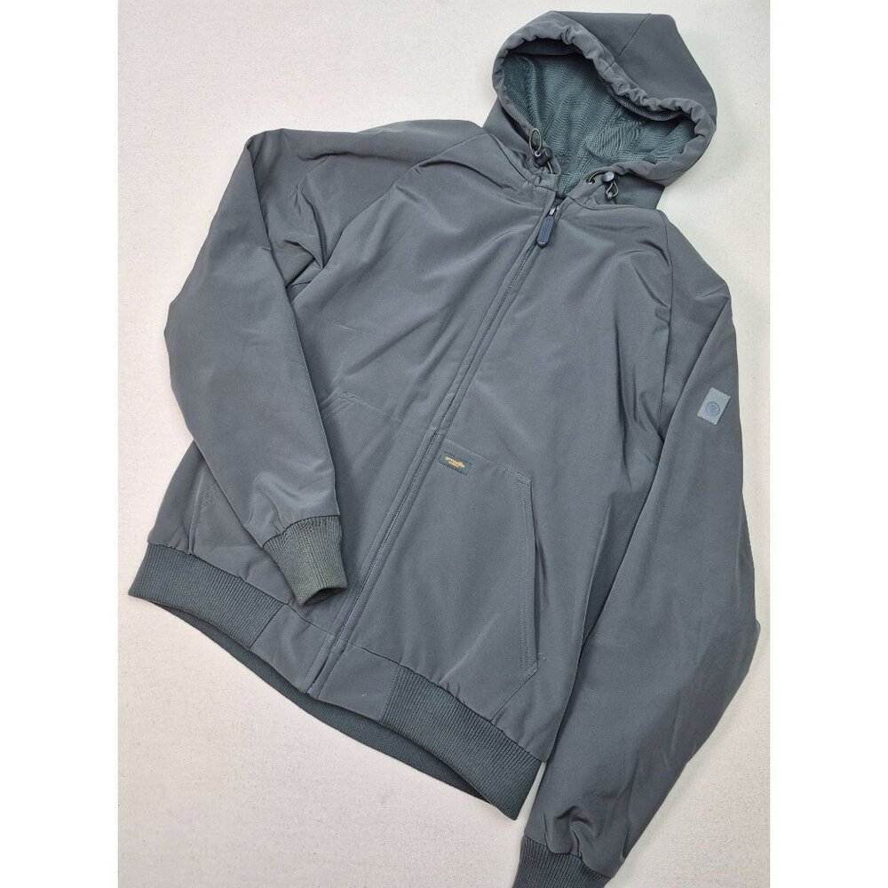 Armadillo Unisex Padded Grey Hoodie Jacket Electric Bike Scooter Skater Sz XL